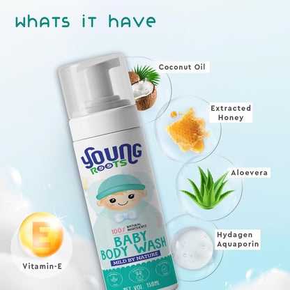 Foaming Baby Body Wash (150 ml)