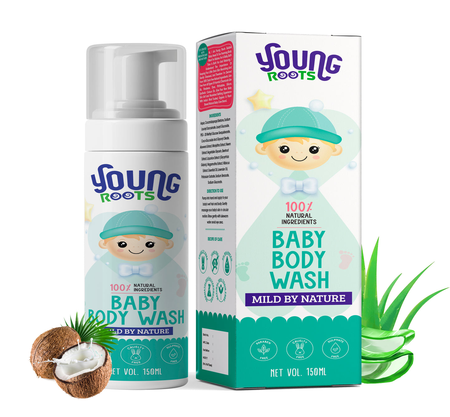 Foaming Baby Body Wash (150 ml)