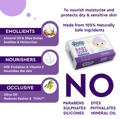 Moisturizing Baby Bathing Bar 75g