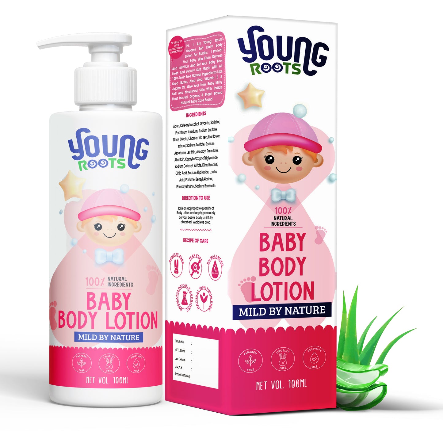 Moisturizing Lotion For Babies (100ml)