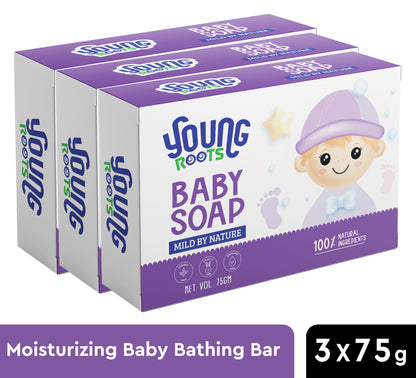 Moisturizing Baby Bathing Bar 75g